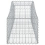 Gabion baskets 11 units, arched shape, iron, 200x50x40/60 cm by vidaXL, Pots and planters - Ref: Foro24-3145586, Price: 632,5...