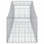 Gabion baskets 5 pcs arch shape iron 200x50x40/60 cm by vidaXL, Pots and planters - Ref: Foro24-3145580, Price: 284,99 €, Dis...