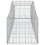 Gabion baskets 6 pcs arch shape iron 200x50x40/60 cm by vidaXL, Pots and planters - Ref: Foro24-3145581, Price: 340,32 €, Dis...