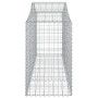 Gabion baskets 10 pcs arc shape iron 200x50x80/100 cm by vidaXL, Pots and planters - Ref: Foro24-3145627, Price: 783,99 €, Di...