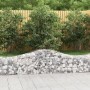 15 units of arched iron gabion baskets 200x50x40/60 cm by vidaXL, Pots and planters - Ref: Foro24-3145590, Price: 873,33 €, D...