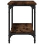 Smoked oak plywood side table 40x30x42 cm by vidaXL, Coffee table - Ref: Foro24-823279, Price: 34,32 €, Discount: %