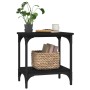 Black plywood side table 40x30x42 cm by vidaXL, Coffee table - Ref: Foro24-823277, Price: 31,99 €, Discount: %