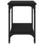 Black plywood side table 40x30x42 cm by vidaXL, Coffee table - Ref: Foro24-823277, Price: 31,99 €, Discount: %