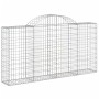 Gabion baskets 15 pcs arch shape iron 200x30x100/120 cm by vidaXL, Pots and planters - Ref: Foro24-3146123, Price: 1,00 €, Di...