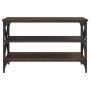 Oak brown plywood TV cabinet 80x40x50 cm by vidaXL, Side tables - Ref: Foro24-825791, Price: 48,47 €, Discount: %