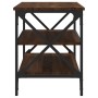 Oak brown plywood TV cabinet 80x40x50 cm by vidaXL, Side tables - Ref: Foro24-825791, Price: 48,47 €, Discount: %