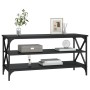 TV stand made of black plywood, 100x40x50 cm by vidaXL, Side tables - Ref: Foro24-825792, Price: 61,70 €, Discount: %