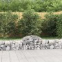 Gabion baskets 13 pcs arch shape iron 200x50x40/60 cm by vidaXL, Pots and planters - Ref: Foro24-3146268, Price: 649,99 €, Di...