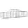 Gabion baskets 13 pcs arch shape iron 200x50x40/60 cm by vidaXL, Pots and planters - Ref: Foro24-3146268, Price: 649,99 €, Di...