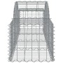 Gabion baskets 13 pcs arch shape iron 200x50x40/60 cm by vidaXL, Pots and planters - Ref: Foro24-3146268, Price: 649,99 €, Di...