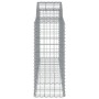 Gabion baskets 8 pcs arc shape iron 200x50x100/120cm by vidaXL, Pots and planters - Ref: Foro24-3146326, Price: 629,72 €, Dis...