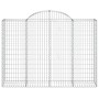 13 units of arched iron gabion baskets 200x50x140/160 cm by vidaXL, Pots and planters - Ref: Foro24-3146373, Price: 1,00 €, D...