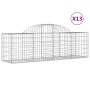 Gabionenkörbe 13 Stück Bogenform Eisen 200x50x60/80 cm von vidaXL, Töpfe und Pflanzgefäße - Ref: Foro24-3146289, Preis: 786,9...