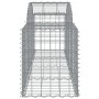 Gabion baskets 13 pcs arch shape iron 200x50x60/80 cm by vidaXL, Pots and planters - Ref: Foro24-3146289, Price: 785,22 €, Di...