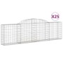 Gabion baskets 25 units, arched shape, iron, 300x30x80/100 cm by vidaXL, Pots and planters - Ref: Foro24-3146518, Price: 2,00...