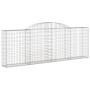 Gabion baskets 5 units, arched shape, iron, 300x30x100/120 cm by vidaXL, Pots and planters - Ref: Foro24-3146524, Price: 526,...