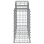 Gabion baskets 8 pcs arch shape iron 200x50x80/100 cm by vidaXL, Pots and planters - Ref: Foro24-3146305, Price: 573,00 €, Di...