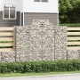 Gabion baskets 2 pcs arc shape iron 200x50x160/180 cm by vidaXL, Pots and planters - Ref: Foro24-3146383, Price: 229,99 €, Di...