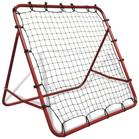 Verstellbares Rückprallnetz für Fußball 100 x 100 cm von vidaXL, Zubehör für Fußballtore - Ref: Foro24-90685, Preis: 38,73 €,...