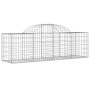 Gabion baskets 30 units, arched shape, iron, 200x50x60/80 cm by vidaXL, Pots and planters - Ref: Foro24-3146295, Price: 1,00 ...