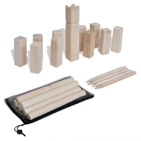 Juego de madera Kubb de vidaXL, Juegos sobre hierba - Ref: Foro24-90686, Precio: 34,12 €, Descuento: %