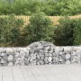 Gabion baskets 9 pcs arch shape iron 200x50x60/80 cm by vidaXL, Pots and planters - Ref: Foro24-3146285, Price: 540,95 €, Dis...