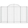 Gabion baskets 30 pcs arch shape iron 200x50x120/140 cm by vidaXL, Pots and planters - Ref: Foro24-3146358, Price: 2,00 €, Di...