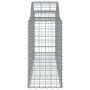 Gabion baskets 50 pcs arch shape iron 200x50x80/100 cm by vidaXL, Pots and planters - Ref: Foro24-3146318, Price: 3,00 €, Dis...