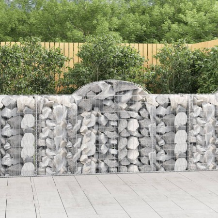 Gabion baskets 50 pcs arc shape iron 200x50x100/120cm by vidaXL, Pots and planters - Ref: Foro24-3146339, Price: 3,00 €, Disc...