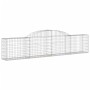 Gabion baskets 13 units, arched shape, iron, 300x30x60/80 cm. by vidaXL, Pots and planters - Ref: Foro24-3146496, Price: 953,...