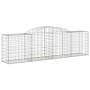 Gabion baskets 20 units, arched shape, iron, 300x50x80/100 cm by vidaXL, Pots and planters - Ref: Foro24-3146697, Price: 2,00...