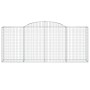 Wire mesh baskets 20 units, arched shape, iron, 300x50x120/140 cm by vidaXL, Pots and planters - Ref: Foro24-3146733, Price: ...