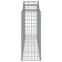 Wire mesh baskets 20 units, arched shape, iron, 300x50x120/140 cm by vidaXL, Pots and planters - Ref: Foro24-3146733, Price: ...