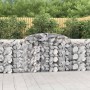 Gabion baskets 15 pcs arc shape iron 300x50x100/120cm by vidaXL, Pots and planters - Ref: Foro24-3146713, Price: 1,00 €, Disc...