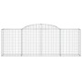 Gabion baskets 15 pcs arc shape iron 300x50x100/120cm by vidaXL, Pots and planters - Ref: Foro24-3146713, Price: 1,00 €, Disc...