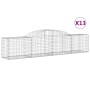 13 units of arched iron gabion baskets 300x50x60/80 cm by vidaXL, Pots and planters - Ref: Foro24-3146676, Price: 1,00 €, Dis...