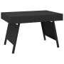 Black synthetic rattan folding side table 60x40x38 cm by vidaXL, Side tables - Ref: Foro24-319408, Price: 45,34 €, Discount: %