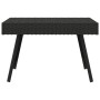 Black synthetic rattan folding side table 60x40x38 cm by vidaXL, Side tables - Ref: Foro24-319408, Price: 45,34 €, Discount: %