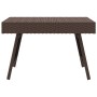 Brown synthetic rattan folding side table 60x40x38 cm by vidaXL, Side tables - Ref: Foro24-319409, Price: 49,43 €, Discount: %