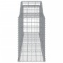 Gabion baskets 17 pcs arch shape iron 300x50x80/100 cm by vidaXL, Pots and planters - Ref: Foro24-3146696, Price: 1,00 €, Dis...