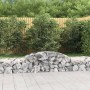 Gabion baskets 15 pcs arch shape iron 300x50x40/60 cm by vidaXL, Pots and planters - Ref: Foro24-3146659, Price: 1,00 €, Disc...