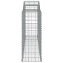 Gabion baskets 3 pcs arch shape iron 300x50x120/140 cm by vidaXL, Pots and planters - Ref: Foro24-3146720, Price: 442,57 €, D...