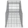 Gabion baskets 11 pcs arch shape iron 300x50x40/60 cm by vidaXL, Pots and planters - Ref: Foro24-3146656, Price: 827,75 €, Di...