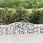 Gabion baskets 10 pcs arch shape iron 400x30x60/80 cm by vidaXL, Pots and planters - Ref: Foro24-3146848, Price: 930,61 €, Di...