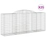 Gabionenkörbe 25 Stück Bogenform Eisen 300x50x120/140 cm von vidaXL, Töpfe und Pflanzgefäße - Ref: Foro24-3146734, Preis: 2,0...