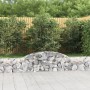 Gabion baskets 8 pcs arch shape iron 300x30x40/60 cm by vidaXL, Pots and planters - Ref: Foro24-3146473, Price: 516,63 €, Dis...