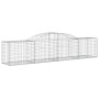 Gabion baskets 17 pcs arch shape iron 300x50x60/80 cm by vidaXL, Pots and planters - Ref: Foro24-3146678, Price: 1,00 €, Disc...