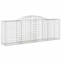 Gabion baskets 6 pcs arc shape iron 300x50x100/120 cm by vidaXL, Pots and planters - Ref: Foro24-3146705, Price: 752,58 €, Di...