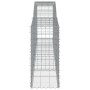 Gabion baskets 4 units arch shape iron 400x50x100/120 cm by vidaXL, Pots and planters - Ref: Foro24-3146998, Price: 596,05 €,...